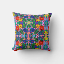 Bright Abstrato Flower Art