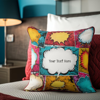 Almofada Bright Comic Book Pop Art