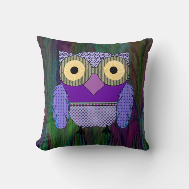 Almofada Bright Eyed Owl (Frente)