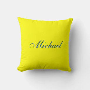 Almofada Brilhante amarelo brilhante profissional moderno