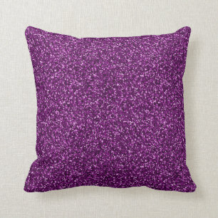 Almofada Brilho Roxo de Meia-Noite
