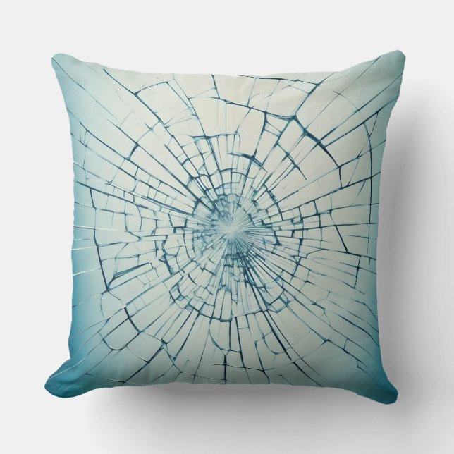 Almofada broken glass, cracked (Frente)