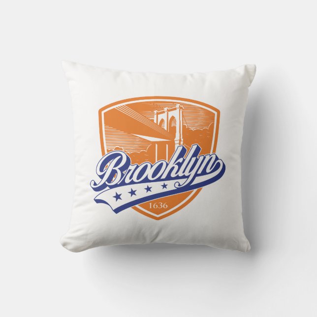 Almofada Brooklyn Shield com Design Swoosh (Frente)
