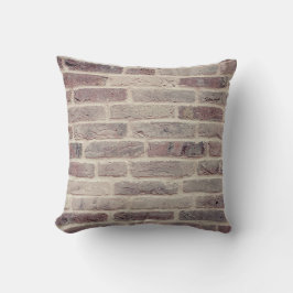 Almofada Brown Brick Wall