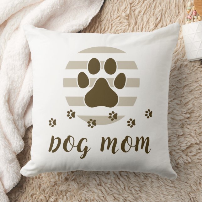 Almofada Brown Dog Mãe Amor Travesseiro decorativo 20x20 (Cobertor)