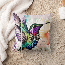 Almofada Brushstroke Bird Art