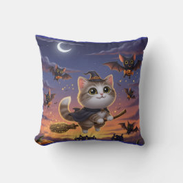 Almofada Bruxa Bonita do Halloween