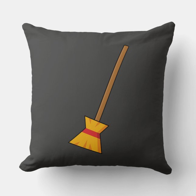 Almofada Bruxa Broom (Frente)