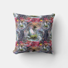 Almofada Bruxa de Halloween de Crystal Ball