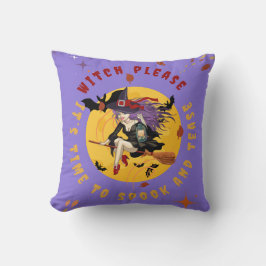 Almofada Bruxa, por favor, está na hora de assustar e apaga