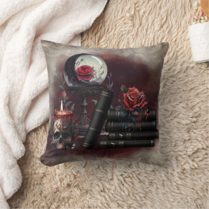 Almofada Bruxaria Magia Items Spellbooks and Crystal Ball