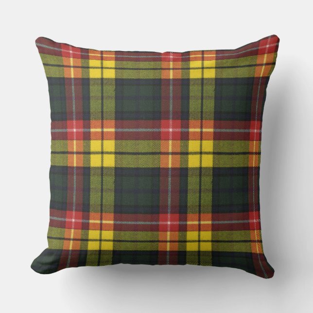 Almofada Buchanan Modern Original Scottish Tartan (Frente)