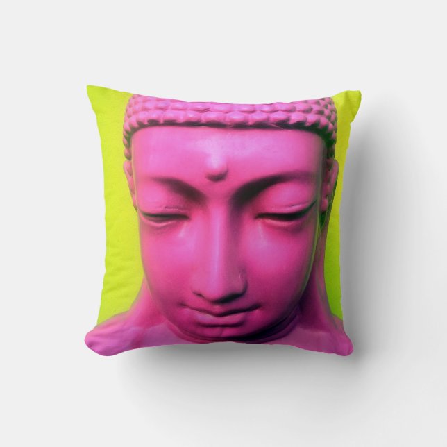 Almofada buda rosa (Frente)