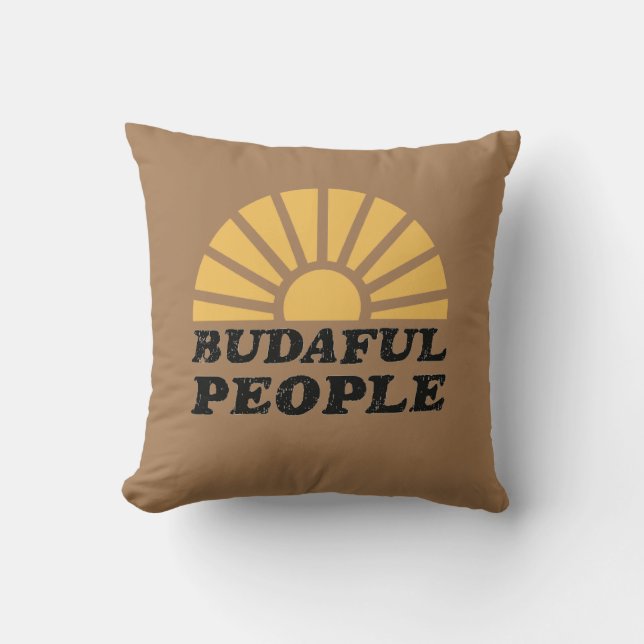 Almofada Budaful Buda Texas Belos Travesseiros Pessoas (Frente)