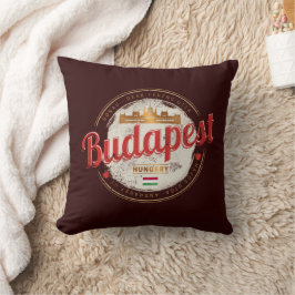 Almofada Budapest Design Hungria Vintage Parlamento