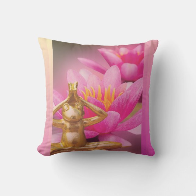 Almofada BuddhaToday V3 #4 Flor de Sapo (Frente)