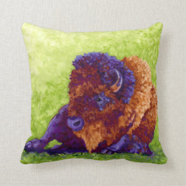 Almofada Búfalo roxo