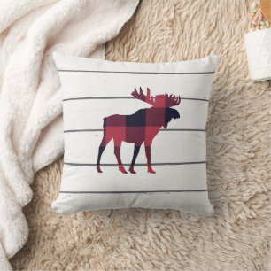 Almofada Buffalo Check Moose Wilderness Travesseiro decorat