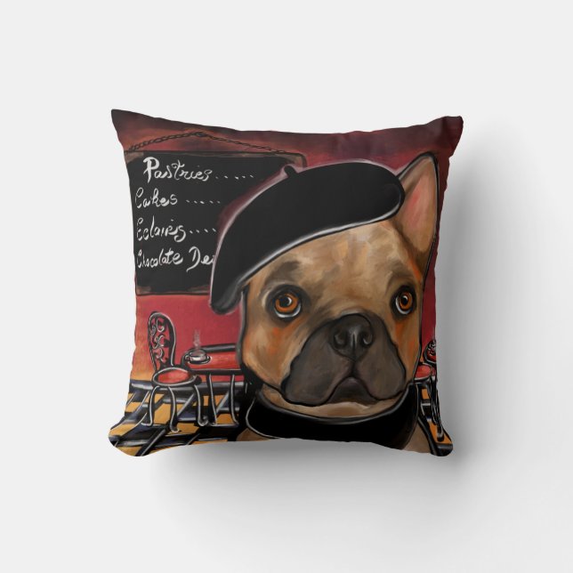 ALMOFADA BULDOGUE FRANCÊS (Frente)