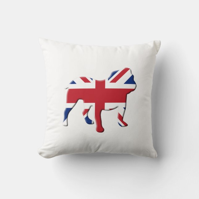 Almofada Buldogue inglês (Frente)