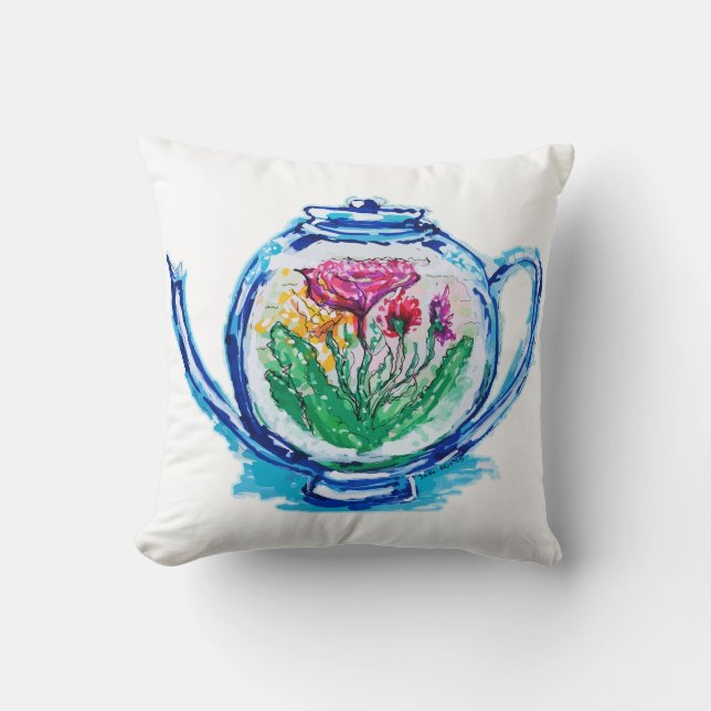 Almofada Bule de Flor (Frente)