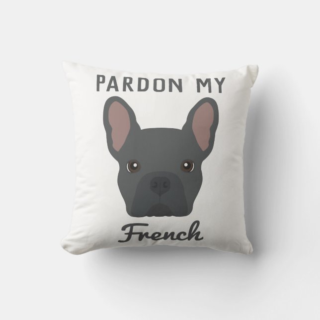 Almofada Bulldog Cushion Francês (Frente)