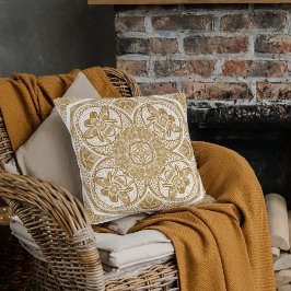 Almofada Bumble Bee Mandala Escolha sua cor