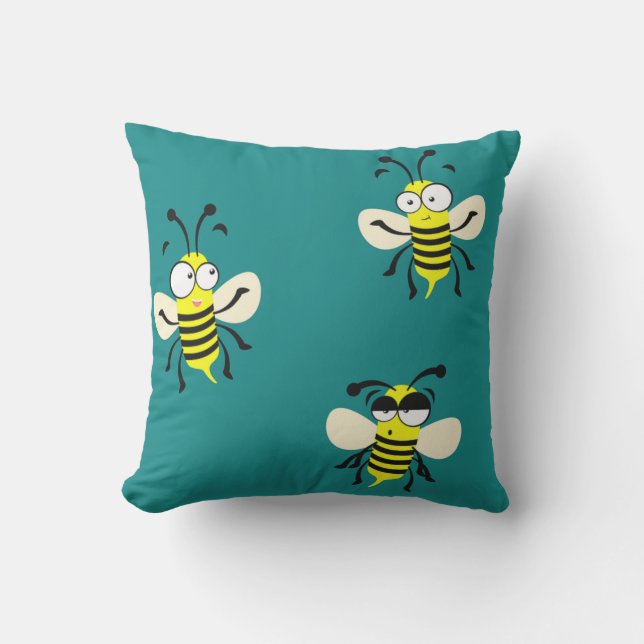 Almofada Bumble Bees (Frente)