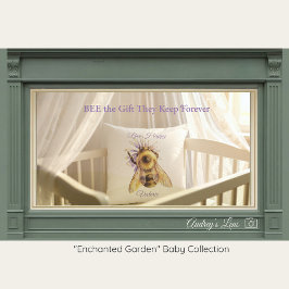 Almofada Bumblebee Nursery Pillow | Jardim Caprichoso