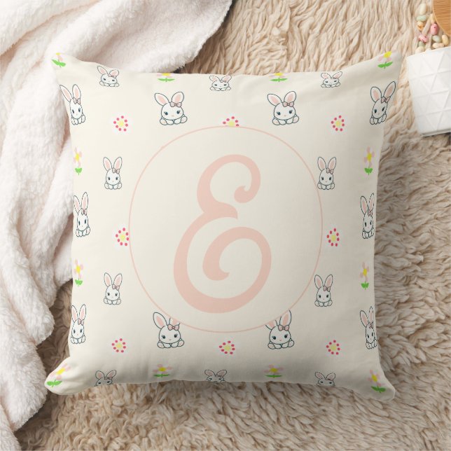 Almofada Bunny Bloom Delight (Cobertor)