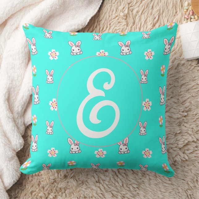 Almofada Bunny Bloom Delight (Cobertor)