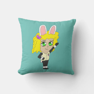 Almofada bunnygirl chibi