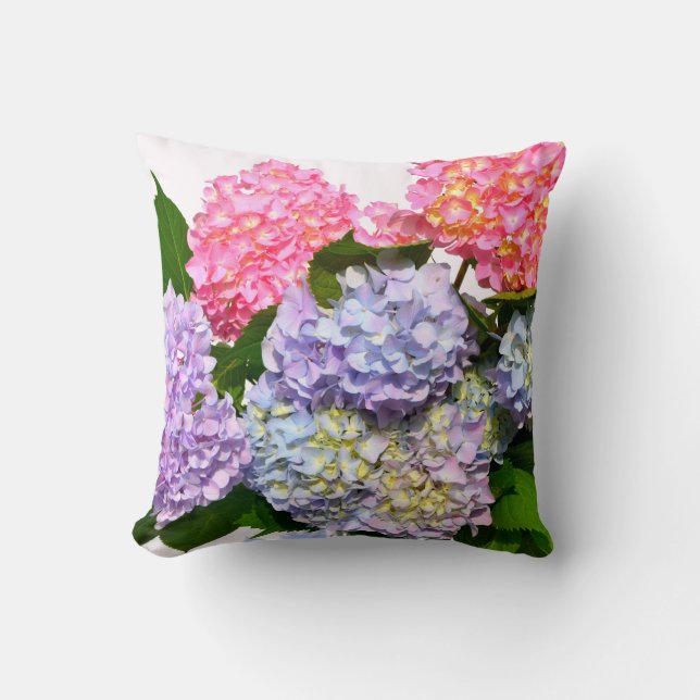 Almofada Buquê Hydrangea (Frente)