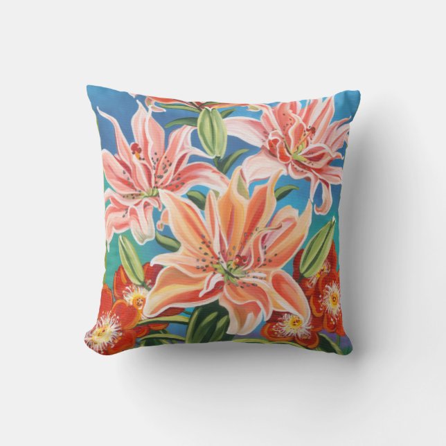 Almofada Buquê na fronteira II (Frente)