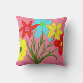 Almofada buquê primavera