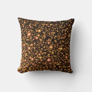 Almofada Buraco Negro de Andrômeda Estrelas Douradas - Conc