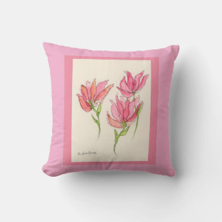 Almofada Burgundy Blooms