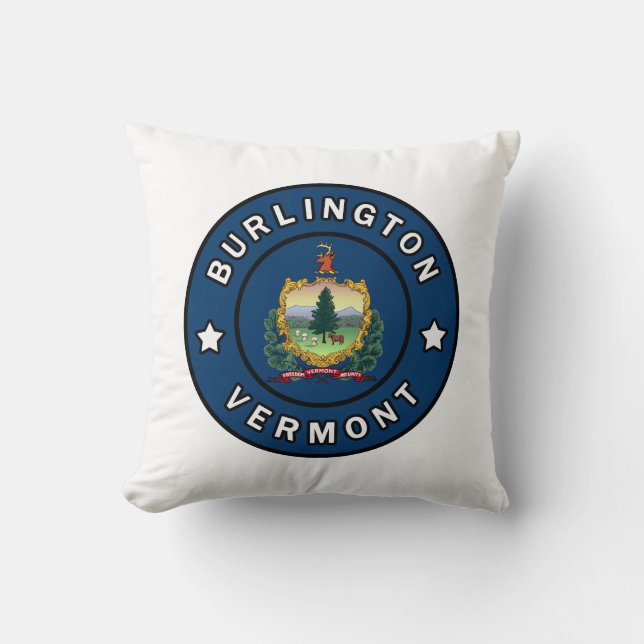 Almofada Burlington Vermont (Frente)