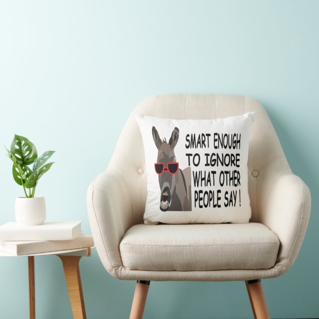Almofada Burro Inteligente Legal  (Cadeira)