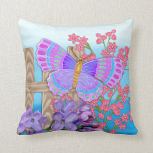 Almofada Butfly Garden 3D Whimsey