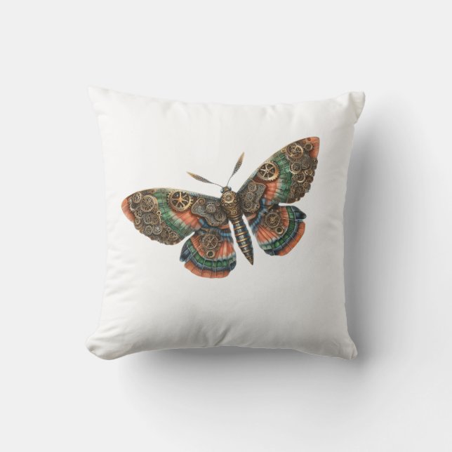 Almofada butterfly steampunk  (Frente)