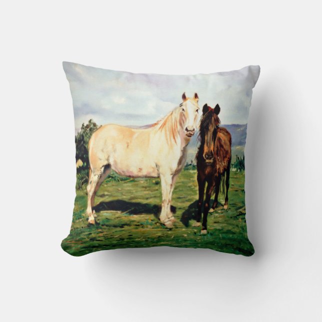 Almofada Caballos/Cabalos/Horses (Frente)