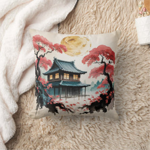 Almofada Cabana Japonesa ao Luar Arte (5)