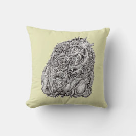 Almofada Cabeça cosmográfica, de Brian Benson