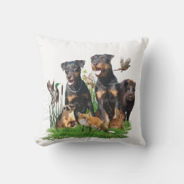 Almofada Caça alemã Terrier (Jagdterrier)