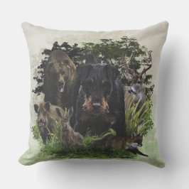 Almofada Caça alemã Terrier (Jagdterrier)