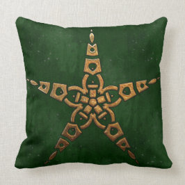 Almofada Caçador e Céltico Dourado