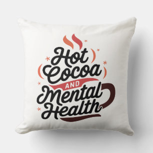 Almofada Cacau quente e saúde mental personalizados