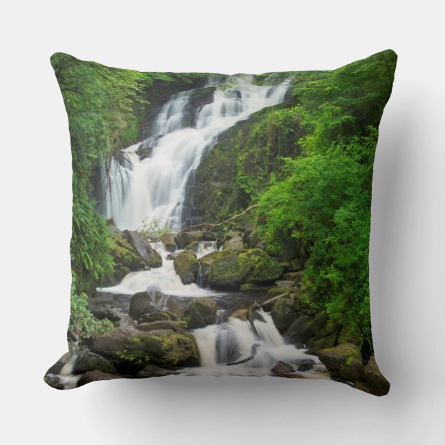 Almofada Cachoeira Torc, cenário, Irlanda (Frente)