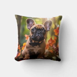 Almofada 🐶💗Cachorrinho Frenchie doce na selva